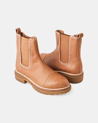 Orion Leather Boot | Tan
