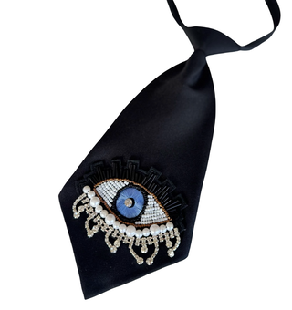 Evil Eye Tie | Black