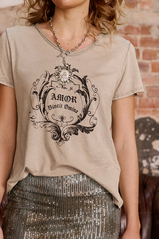 Amor Tee | Beige