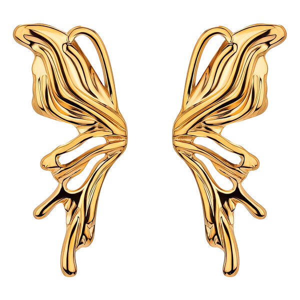 Butterfly Earrings | Gold