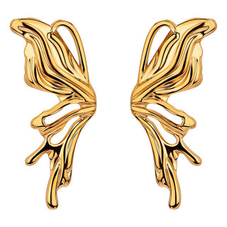 Butterfly Earrings | Gold