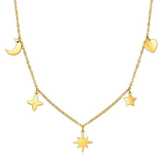 Star Necklace | Gold