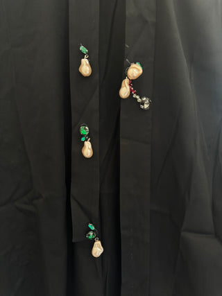 Tara Silk Tie | Black