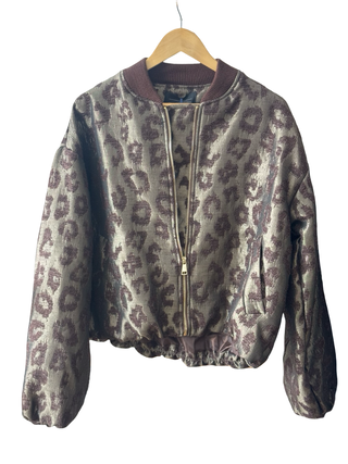 Bomber Jacket | Leopard