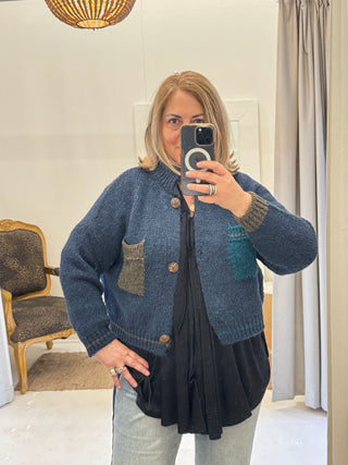 Short Cardigan | Navy