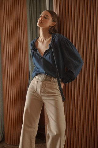 Kelly Shirt | Palisade Blue