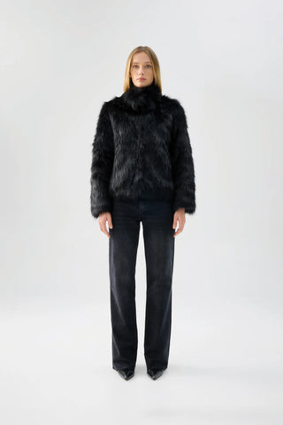 Fur Delish Jacket | Black