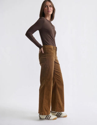 Freya Velvet Jean | Toffee
