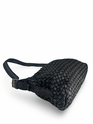 The Lucia Woven Bag | Black
