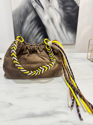 The Juliette Pouch Bag | Taupe