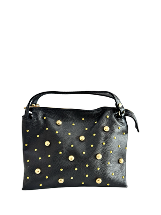 Stella Studded Handbag | Black