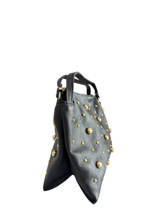 Stella Studded Handbag | Black