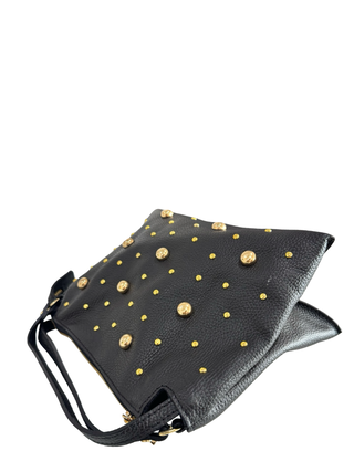 Stella Studded Handbag | Black