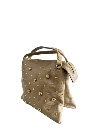 Stella Studded Handbag | Taupe