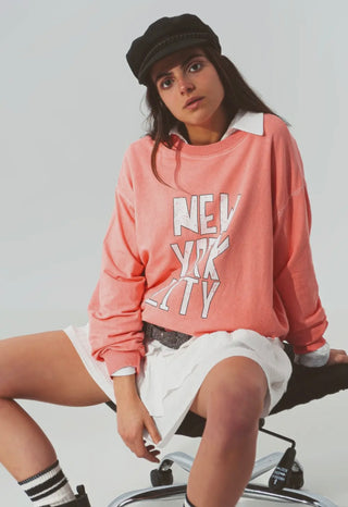 Sweat New York | Coral Pink