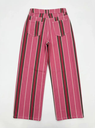 Miami Stripe Jean | Pink