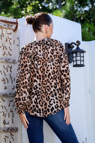 Leopard Blouse