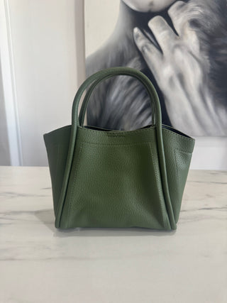 Celeste Heart Locket Bag | Olive