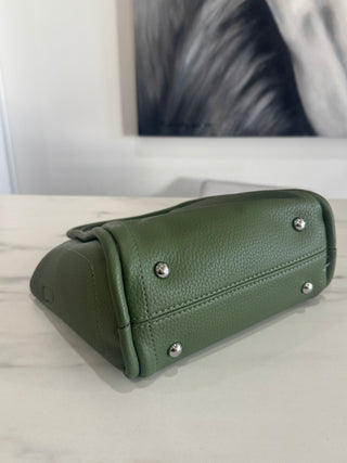 Celeste Heart Locket Bag | Olive