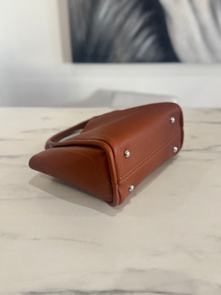 Celeste Heart Locket Bag | Tan