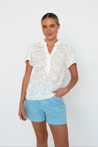 Valentina Shirt | White