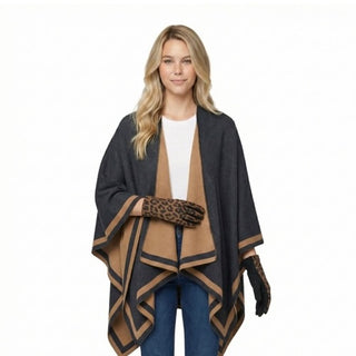 The Celeste Wrap | Black Camel