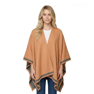 The Celeste Wrap | Grey Camel