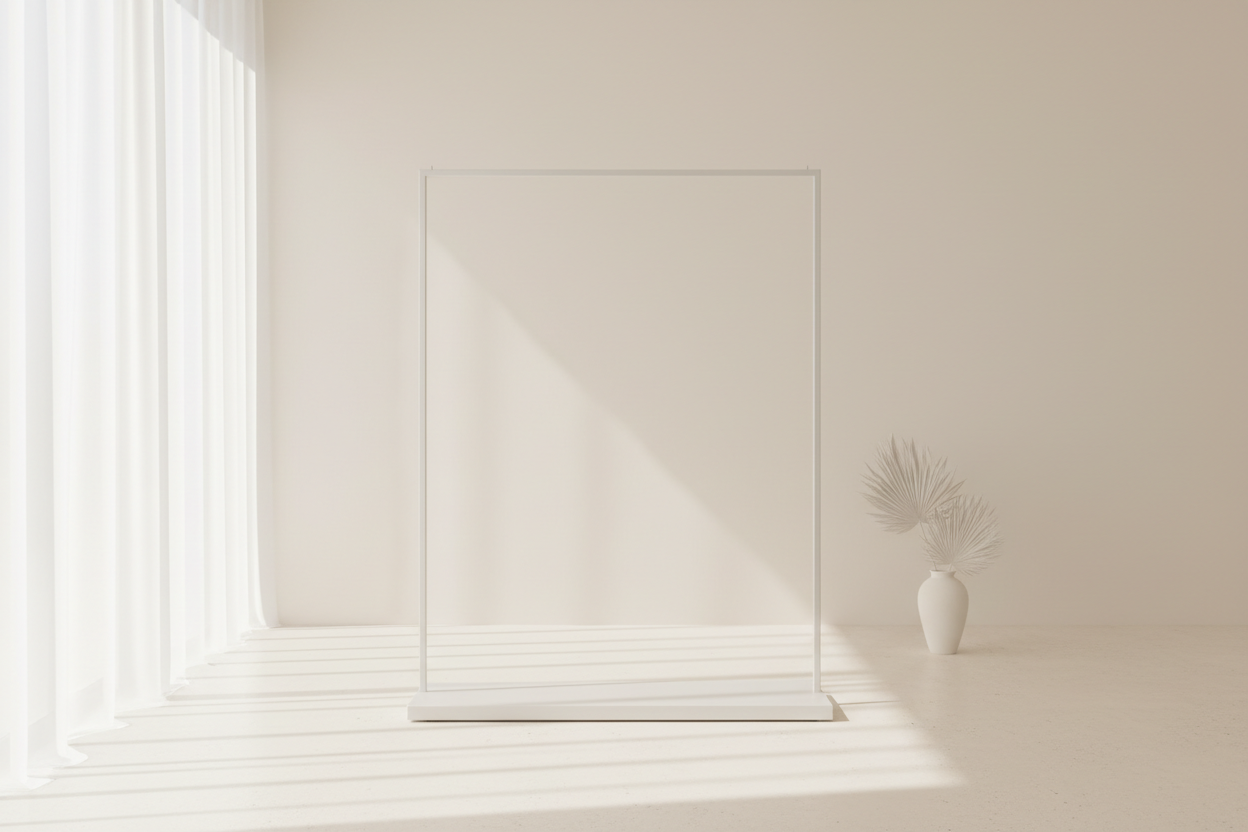 Empty Clothes Rack Banner