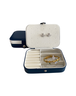 Jewellery Box | Navy Cream