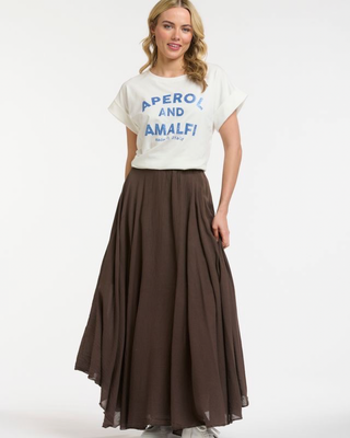 Aperol and Amalfi | Denim White