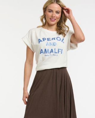 Aperol and Amalfi | Denim White