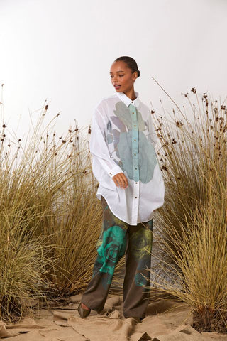 Journal Pants | Camo Roses