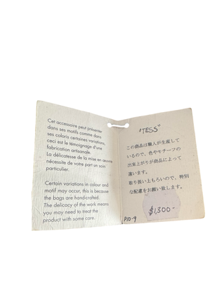 Tess | Black Fringe Hand Bag