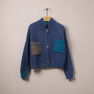 Short Cardigan | Navy