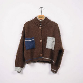 Short Cardigan | Chocolate