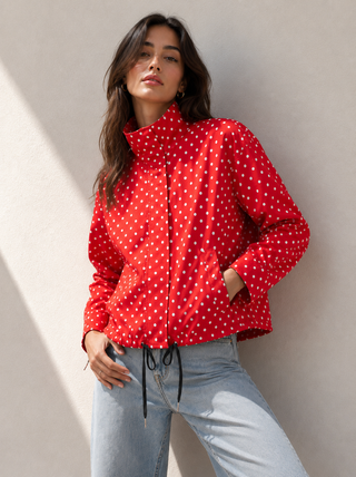 Red Polka Dot Jacket
